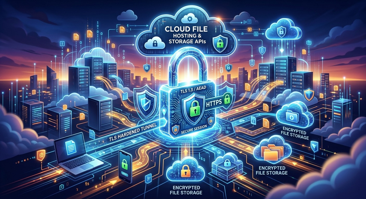 Practical TLS Hardening for Cloud File Hosting and Storage APIs
